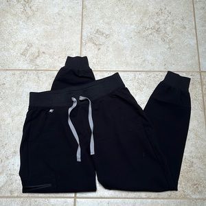 Figs Black Joggers
